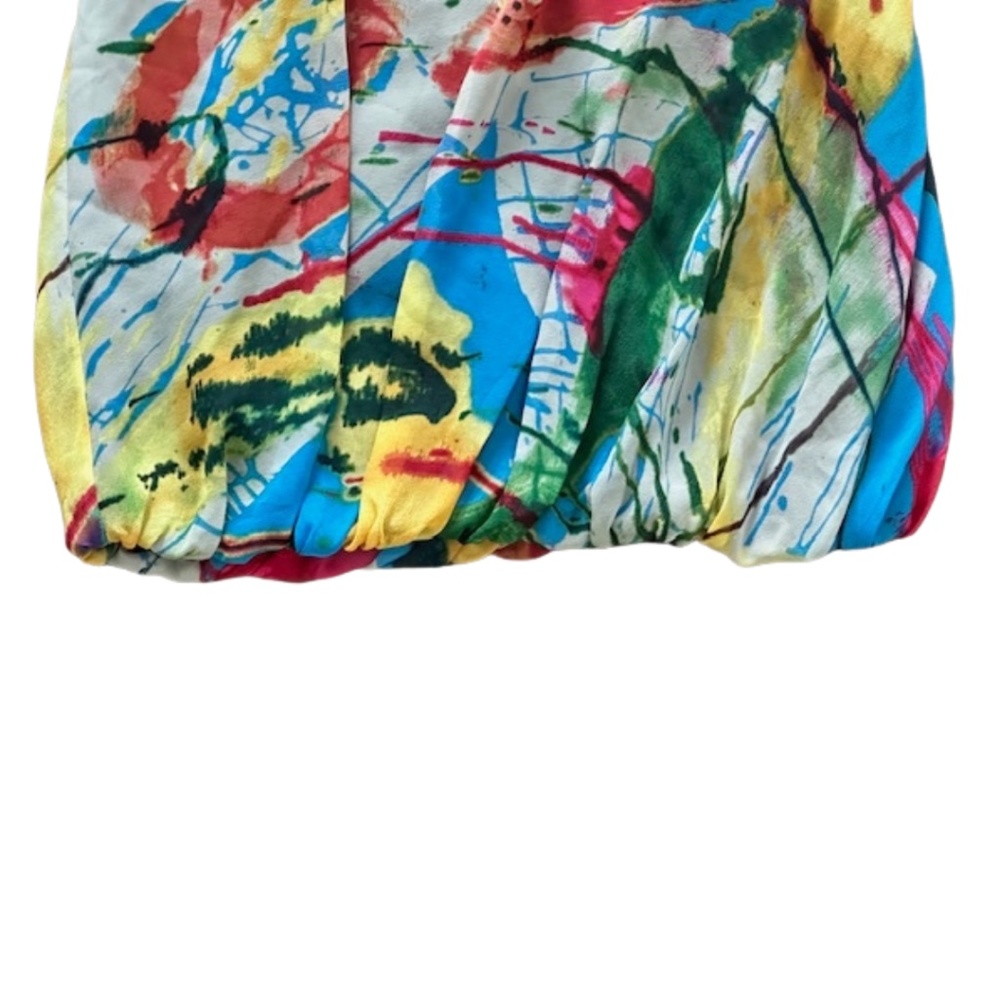 Armani Exchange Silk Bubble Dress - Picture 2 of 7